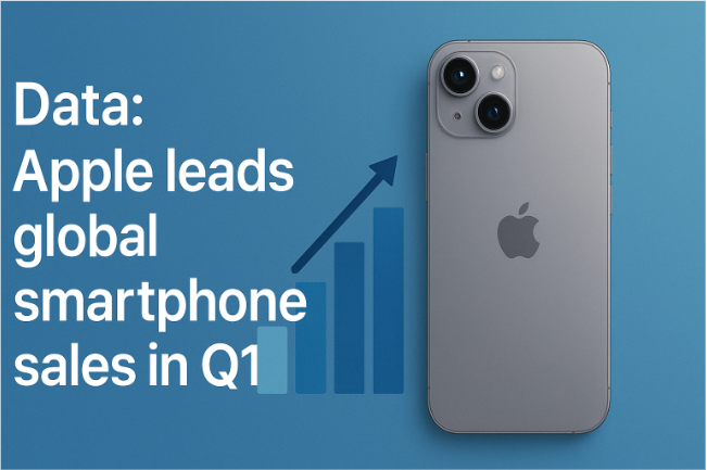 Data: Apple Leads Global Smartphone Sales in Q1